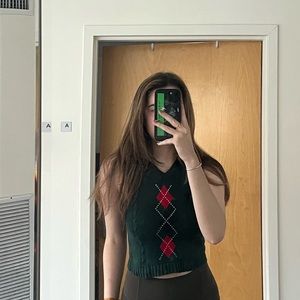 vintage knit vest
